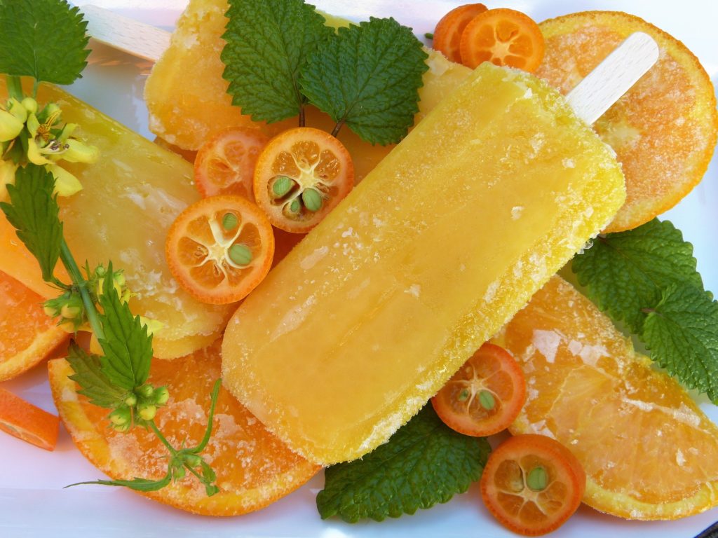 Lody sorbetowe bez cukru - przepisy