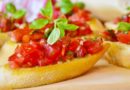 Bruschetta z pomidorami - przepis