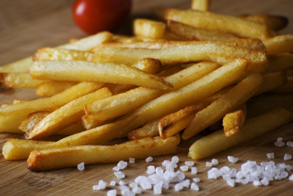 Chrupiące frytki - krok po kroku